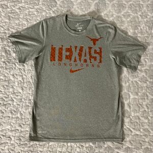 [Size Medium] Nike Dri-Fit Texas Longhorns Athletic Shirt Orange Grey